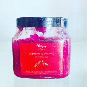 Unique+paris body Scrub with Strawberry